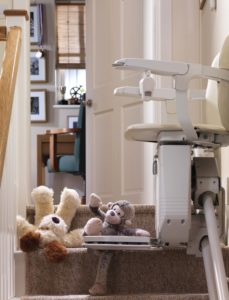Obstructed Stair Lift - Arrow Lift 2020