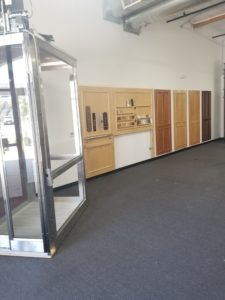 Image of elevator cab and interior options - Arrow Lift Showroom