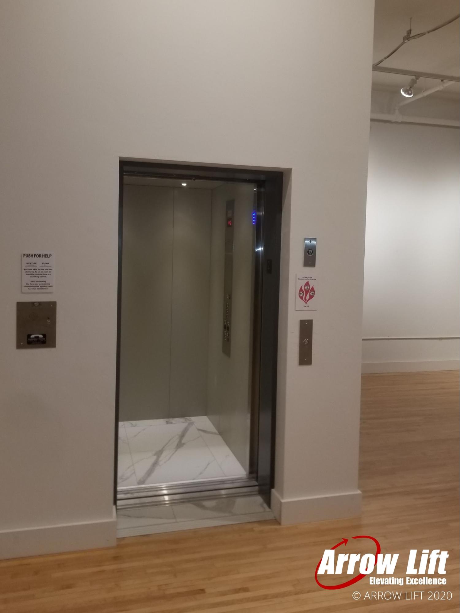 LULA Elevators Limited Use Limited Application Arrow Lift