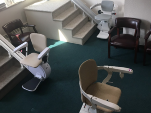 Image of stair lift showroom in Duluth MN