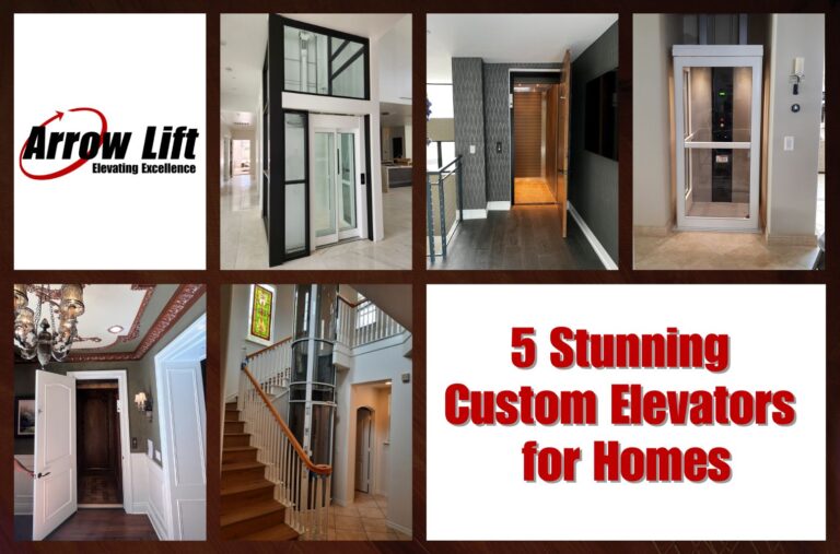 Pictures of 5 stunning custom home elevators in different styles