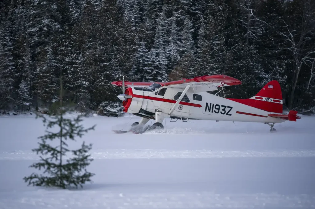 A Seaplane at the US Forest Service's base in Ely, MN