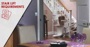 Stair Lift Requirements; curved stair lift